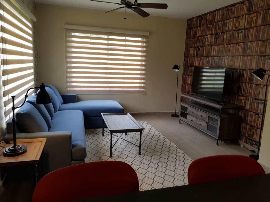 Bright bedroom minimalist style with bunk beds Senderos de Cruces Panama