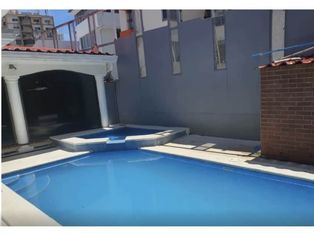 Updated kitchen with granite countertops, pendant lights, ample cabinetry La Alameda Panama