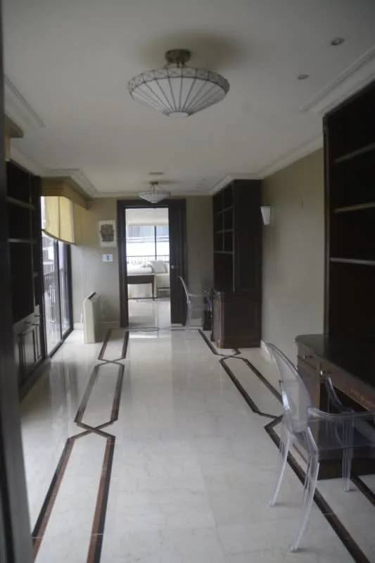 Spacious bedroom with large windows and city views at PH Alcazar La Cresta