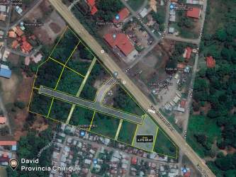 Land with road access suitable for commercial-residential projects in David Commercial Park