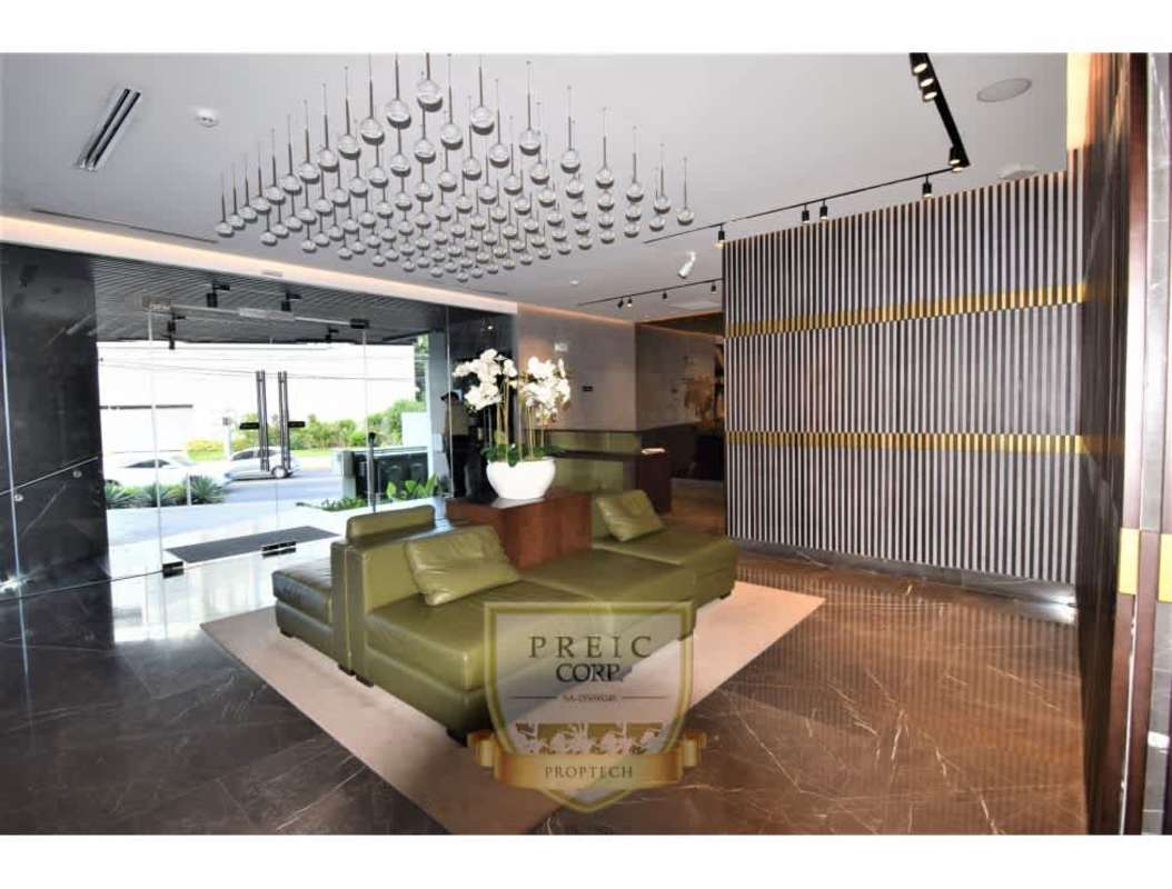 Spacious kitchen with granite countertops and stainless appliances PH Altamar Coco del Mar Panama