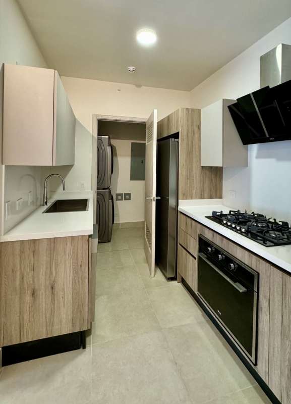 Indoor kids playground with trampoline and colorful soft mats in Ocean House Santa Maria Panama