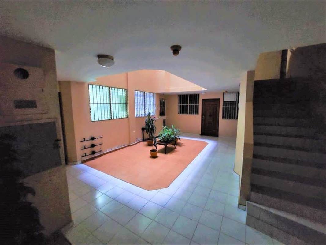 Lobby and inside common area with staircase in Villas de Costa del Este Panama