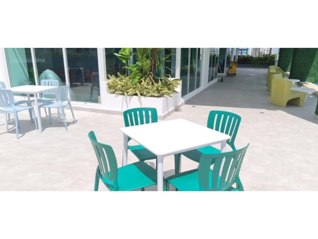 Contemporary open studio layout view PH El Botánico Bella Vista Panama