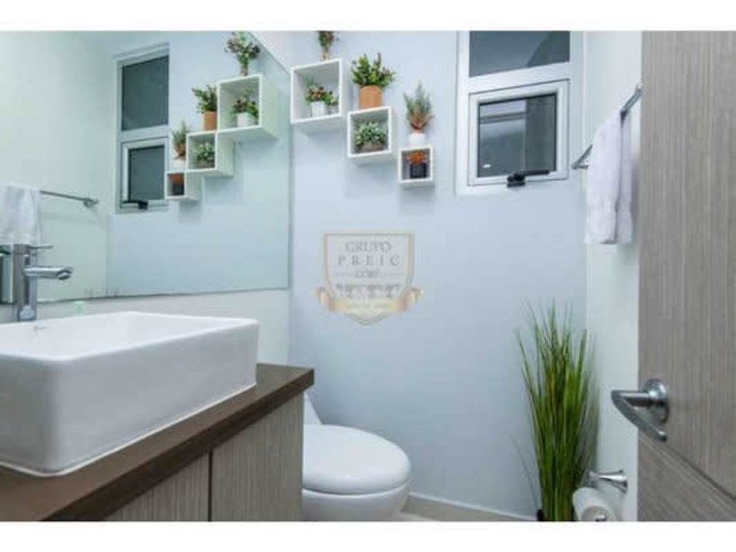 Spacious bedroom with window and split AC Villa Lucre apartment Panama