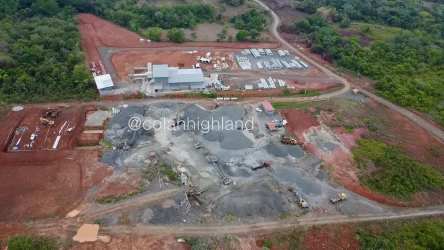 Industrial land near mining operations and quarries in Panama Oeste