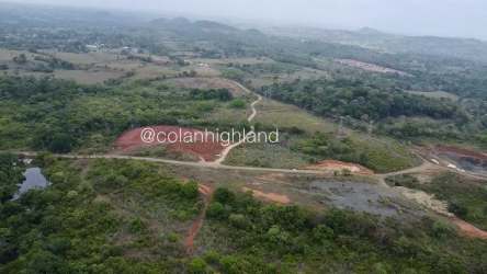 Aerial photo of Santa Rita industrial macro lots Panama Oeste