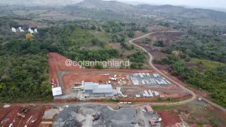 Cleared industrial land parcel in Panama Oeste with access roads