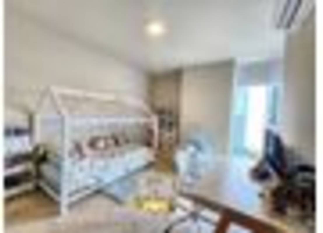 Kids room with study area and large window in PH Regent Costa del Este Panama