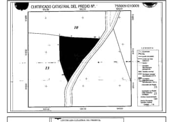 Aerial satellite view of forested countryside parcel location with Google Maps pinpoint in Veraguas Panama