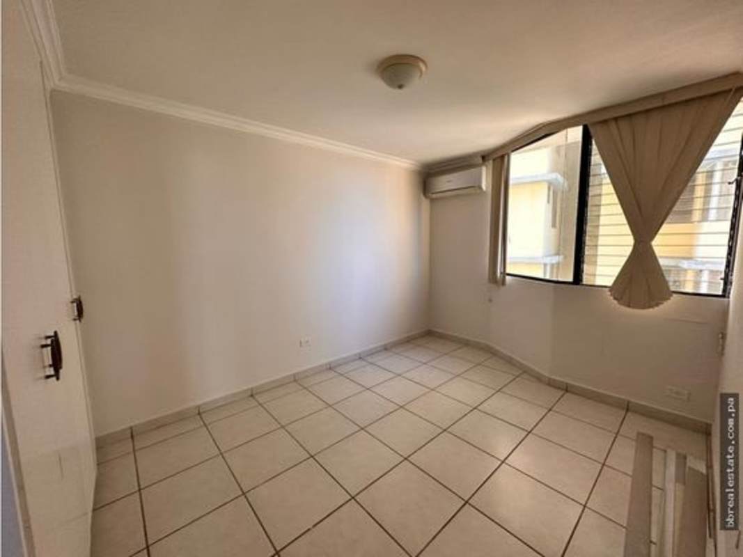 Bedroom with ceramic tile, closet, air conditioning in PH Fountain View Panama City
