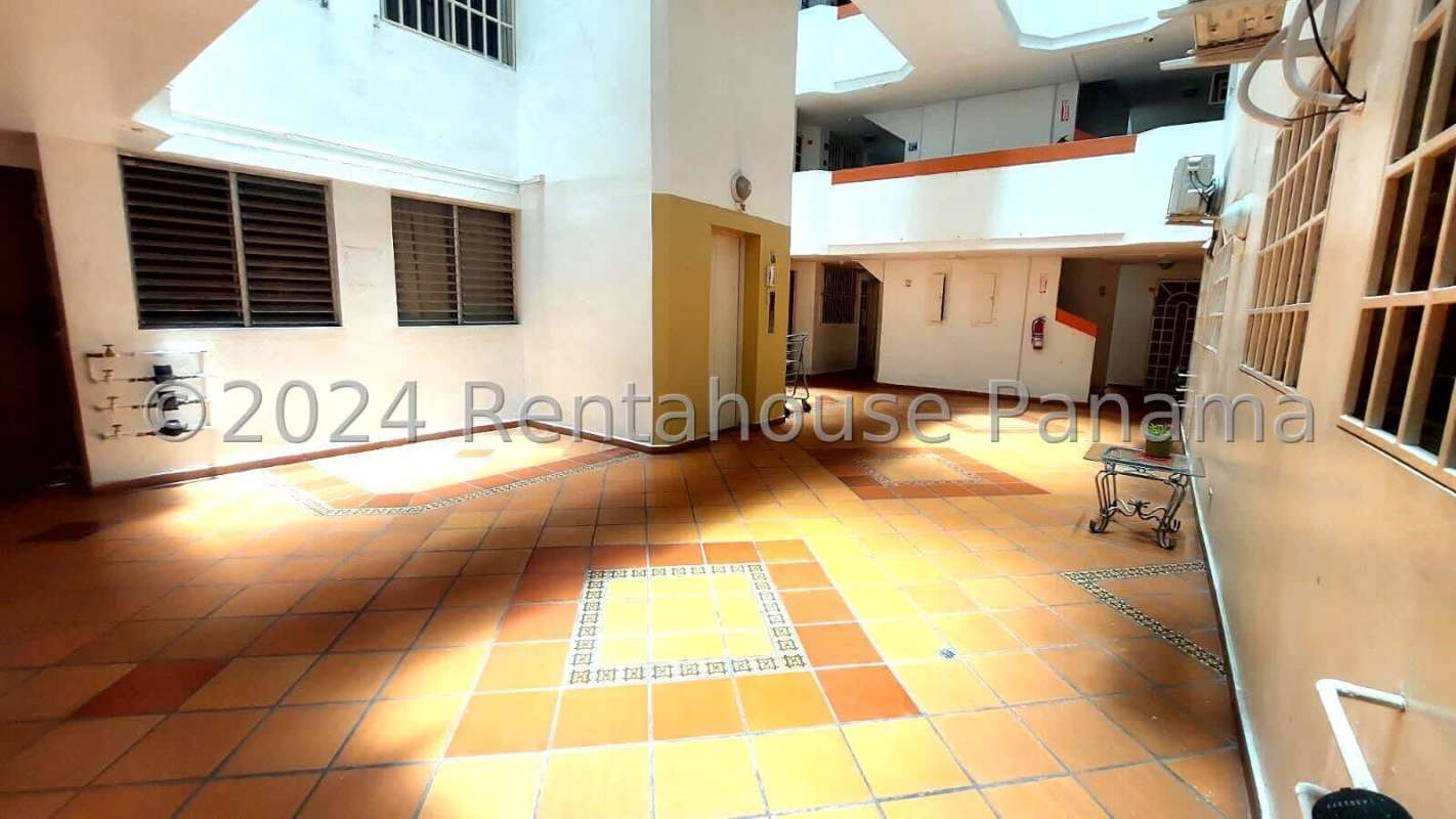 Multi-level apartment tower with balconies in PH Parque del Este Juan Diaz Panama