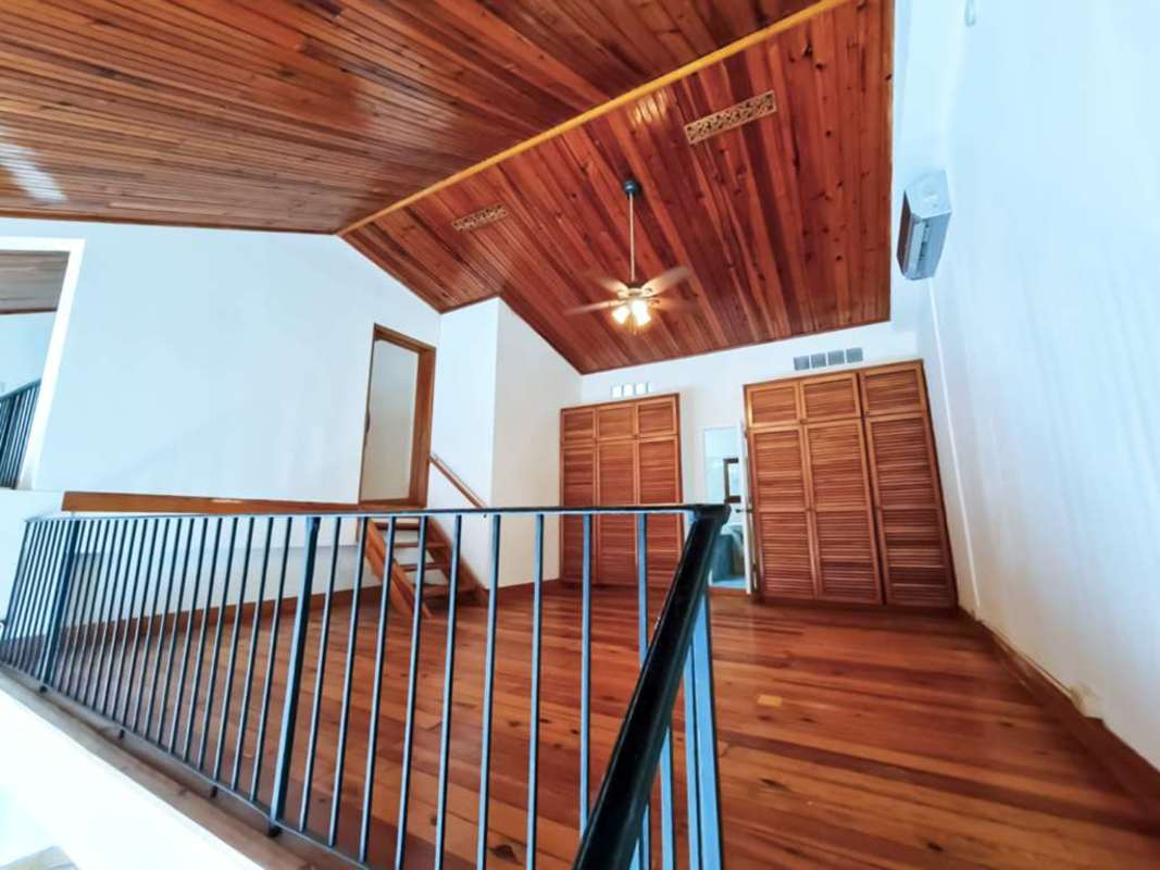 Rooftop BBQ and lounge area with panoramic ocean views Casco Viejo Panama