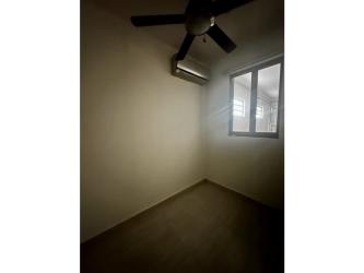 Kitchen in PH Nativa house with granite countertops, stainless appliances and bright accent wall