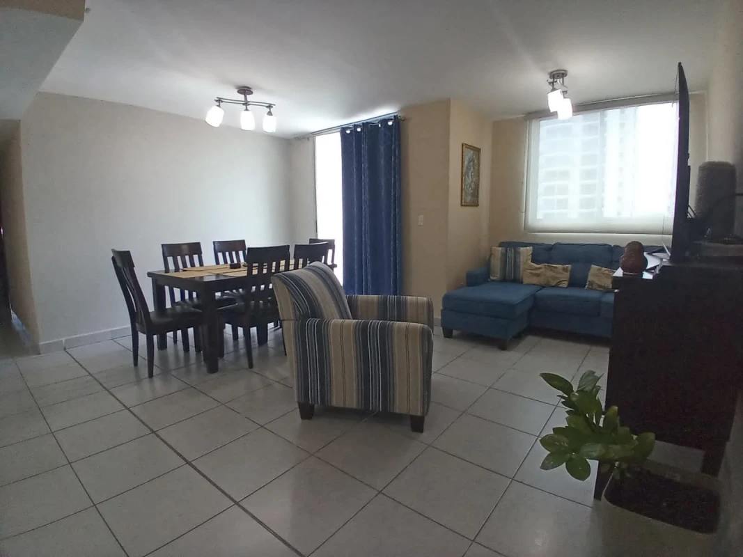 Modern bathroom with glass enclosed shower, vanity, tile walls in PH Premium San Francisco