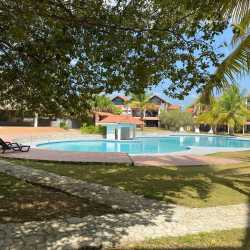 Fully equipped kitchen with granite counters electric stove loft condo Coronado Panama