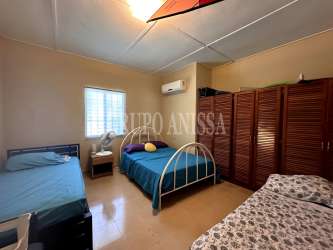 Open dining area with large windows Coronado furnished beach rental Panama