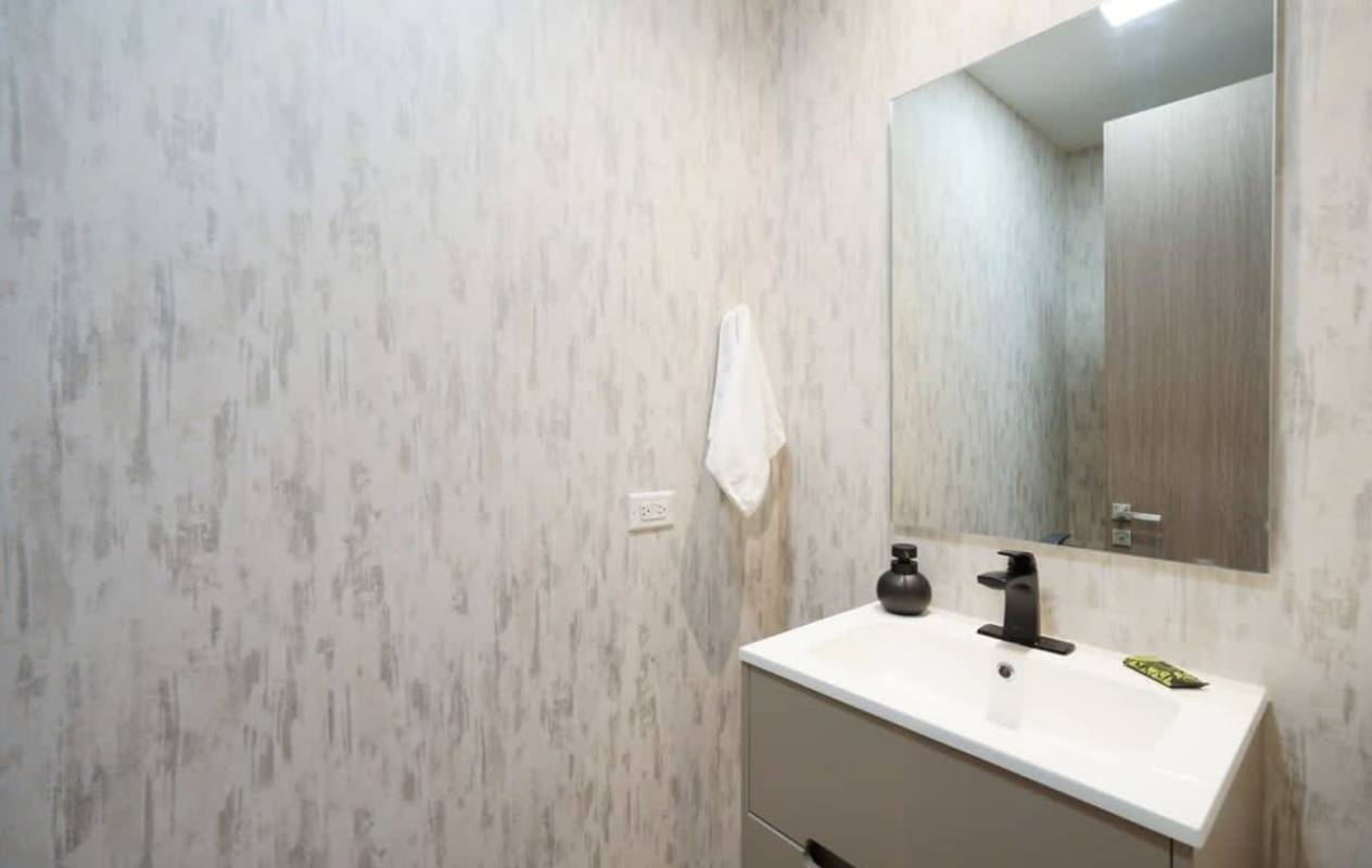 Open living and dining space featuring modern design and abundant light in Casco Viejo Panama