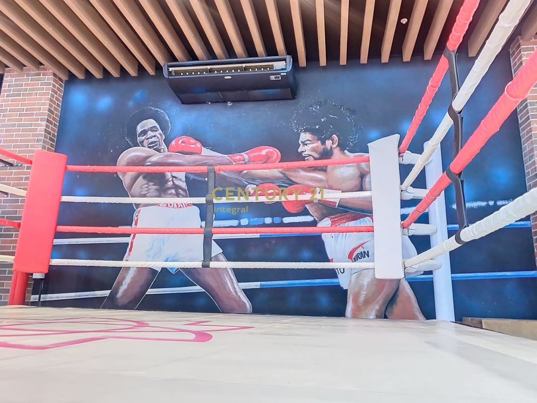 Equipped gym with boxing ring Costa del Este Country Club Panama