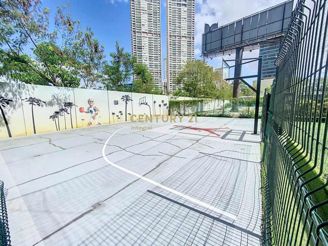 Basketball sports court in PH Costa del Este Country Club Panama City