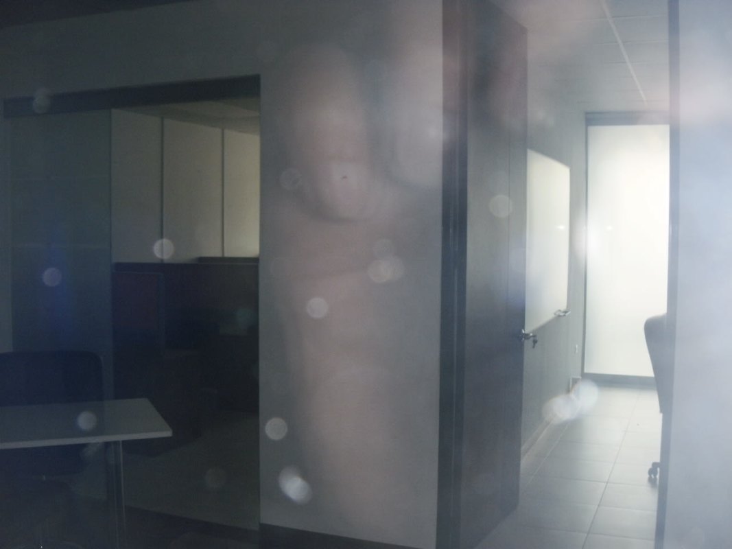 Office interior corridor with glass partitions at Ocean Business Plaza Marbella Panama