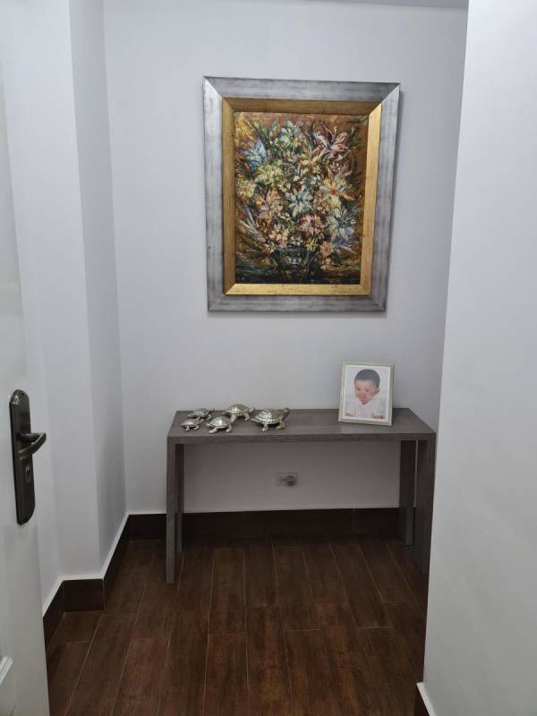 Balcony with garden views and potted plants at PH Costa Sur Gardens Panama City