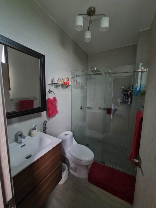 Modern bathroom with quality tile and fixtures Costa Sur Gardens Panama