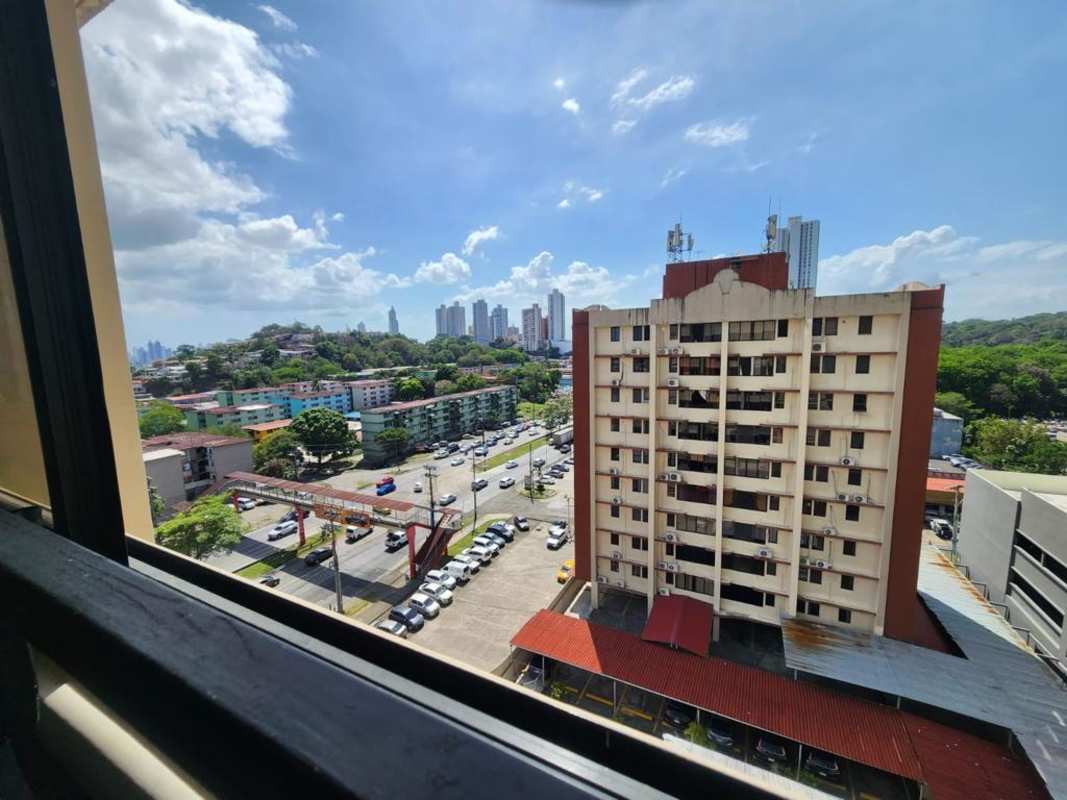 Bedroom with built-in wardrobe tiled floor and window Betania Panama City