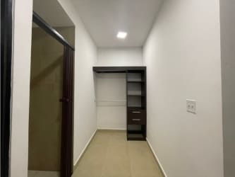 Modern bathroom with ceramic tile and walk-in shower in Playa Blanca Terrazas Villas Panama