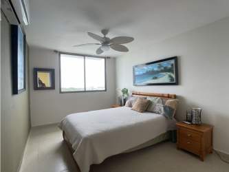 Fully equipped kitchen granite counters large windows PH Balcones 4 Playa Blanca