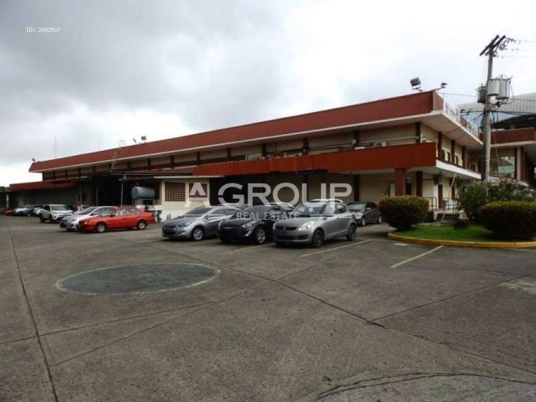 Spacious commercial office interior with cubicles and lighting in Panama City complex