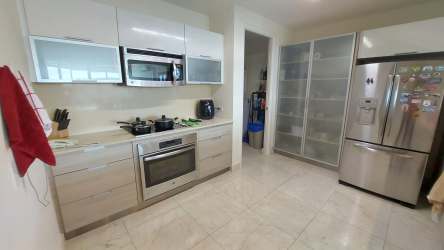 Spacious balcony overlooking the Pacific Ocean and Panama Canal entrance Casa Bonita Panama