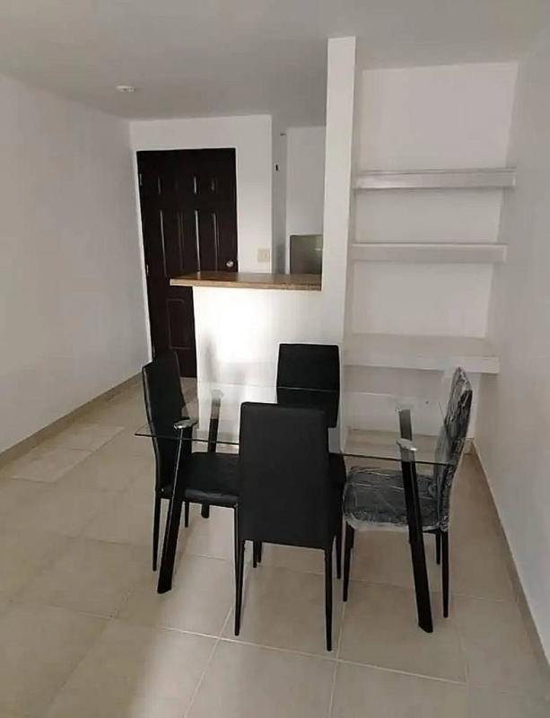 Dining nook beside kitchen in compact apartment PH Carrasquilla Park Via España Panama
