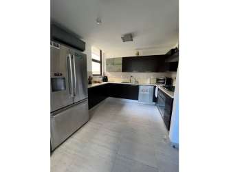 Dining space with natural light overlooking gardens Panama Pacifico