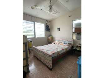 One floor house exterior with porch columns patio green garden in Lago Mar San Carlos