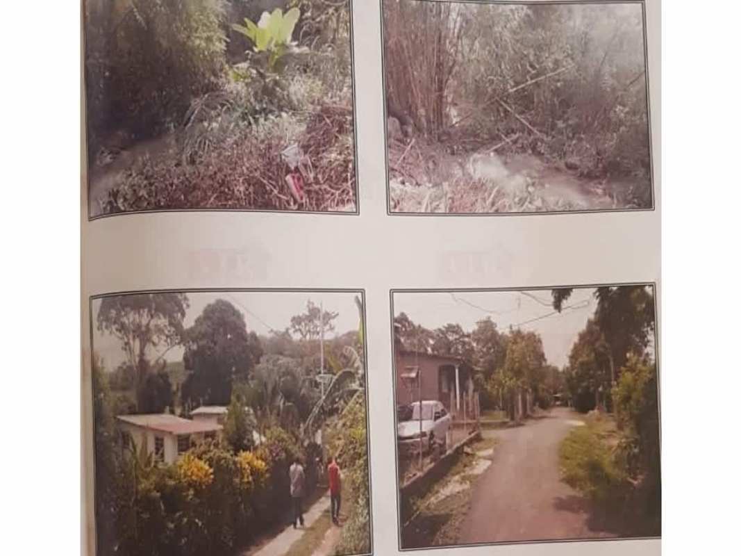 Driveway open land greenery La Chorrera Panama for sale