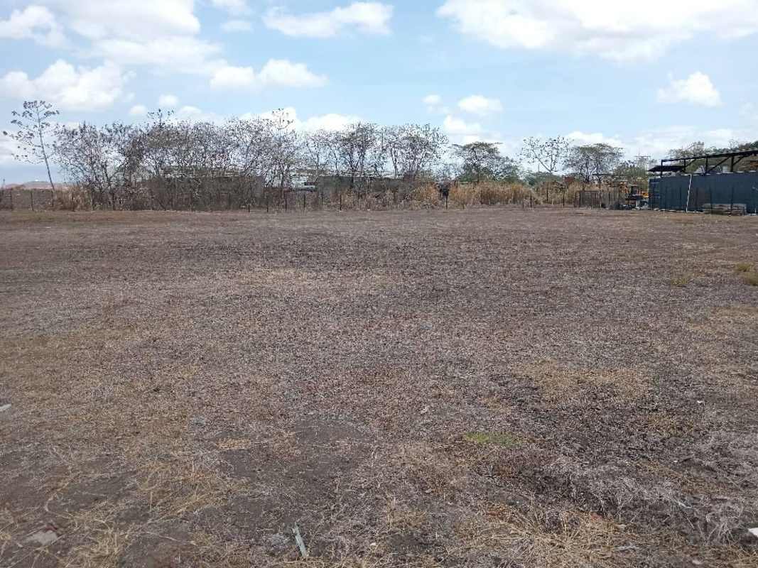 Urban street view of commercial land lot with paved access in Santa Maria Business District Panama City
