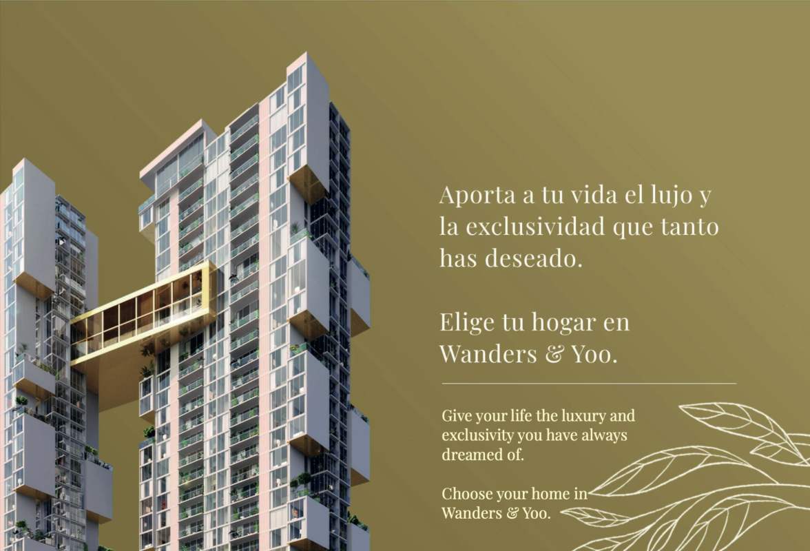 Contemporary twin towers design PH Wanders and Yoo on Avenida Balboa Panama