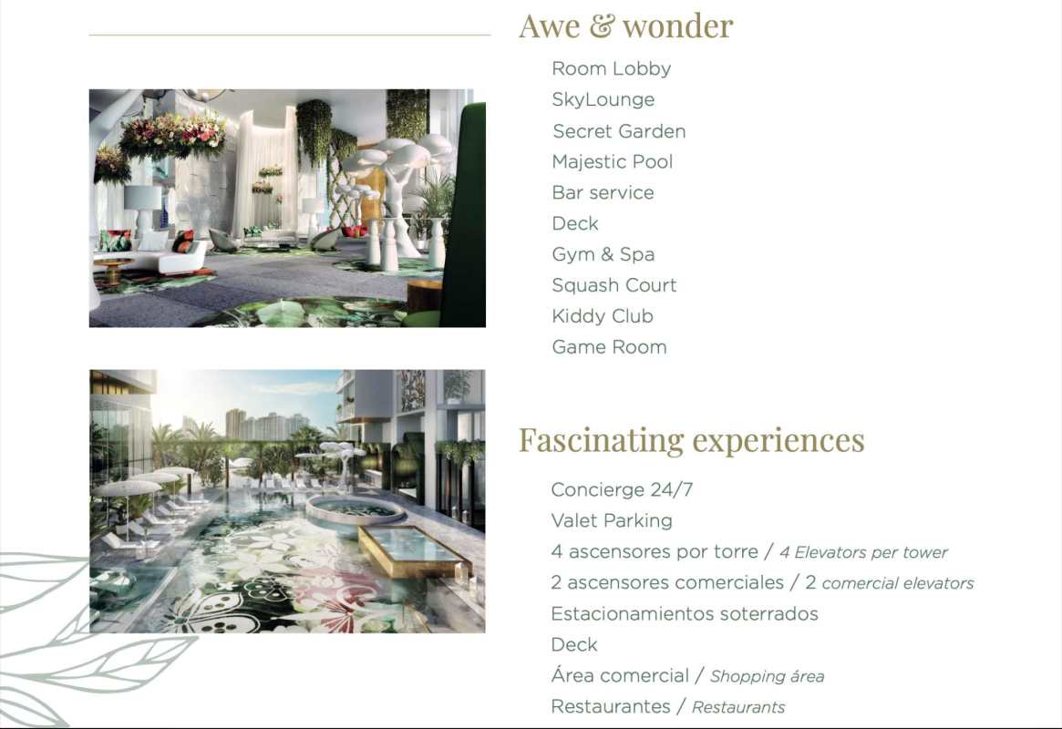 Balcony with panoramic city view at PH Wanders and Yoo Marbella Panama