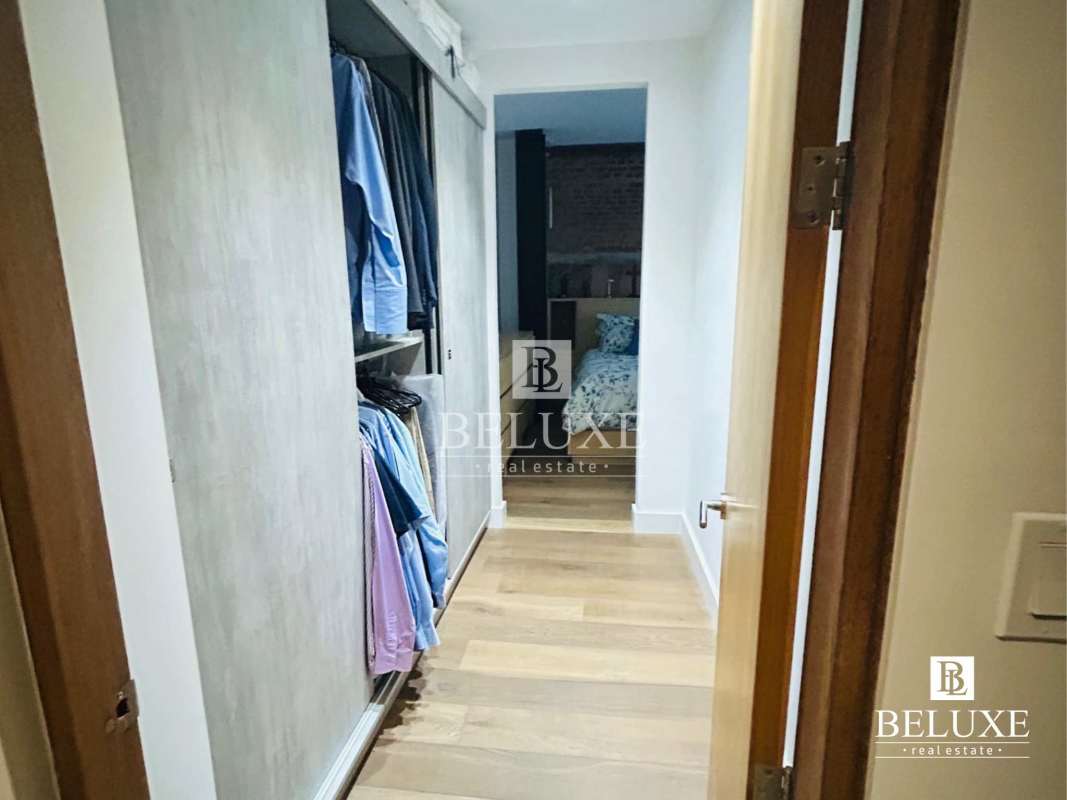 Rooftop terrace with plunge pool and Panama City skyline view at PH Los Portales Casco Viejo