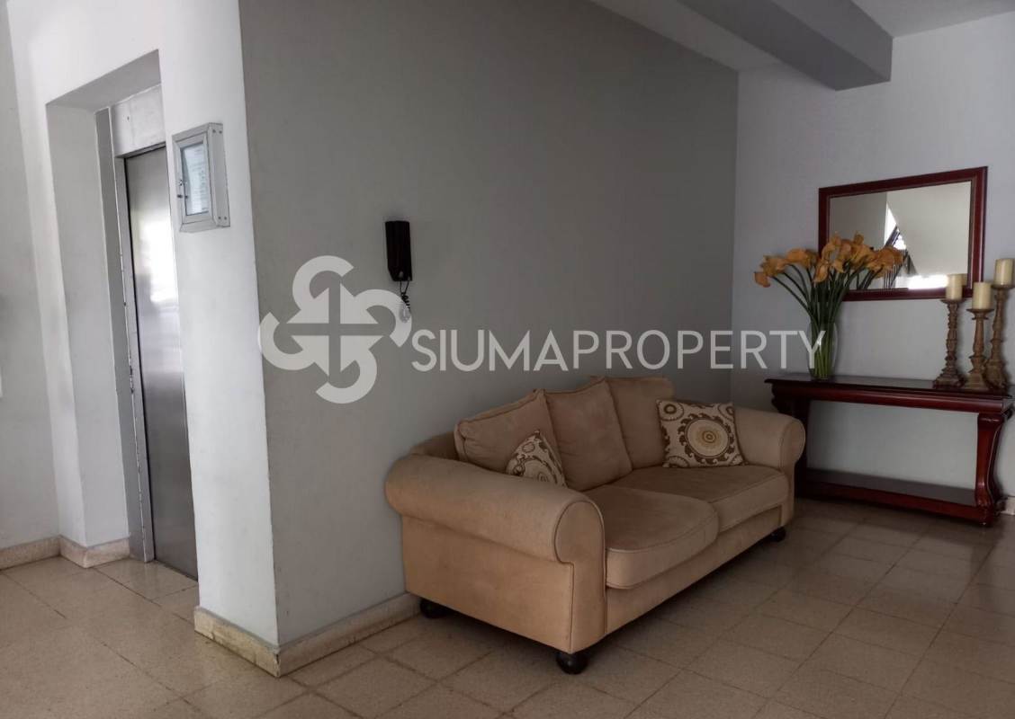 Spacious living dining combo with wood floors, modern decor PH Santa Fe Panama City