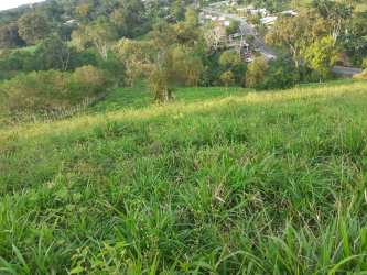 Hilltop landscape with green pastures and mountain views Santa Cruz Renacimiento Panama
