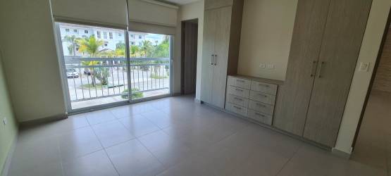 Living space with terrace access garden views in Quarry Heights Bijao Resort Panama