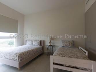 Tropical covered pool lounge with wood beams and multiple pools at PH Playa Escondida Colon Panama