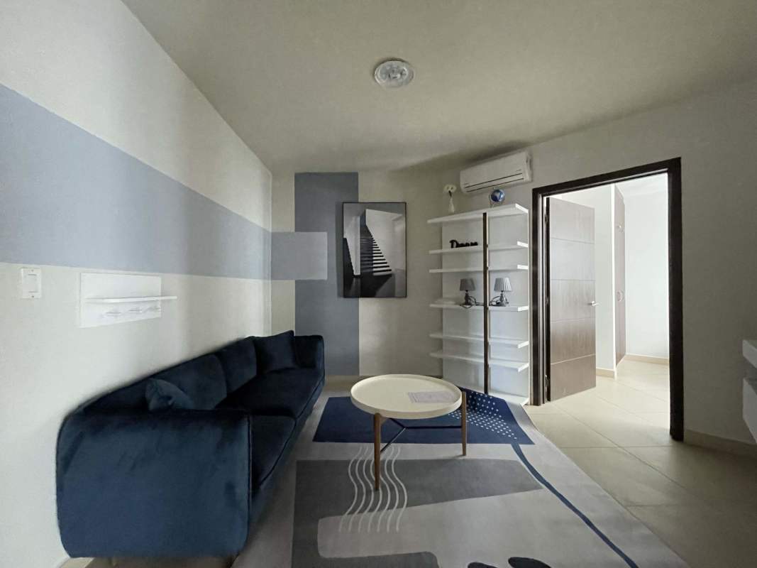 Furnished bedroom with skyline views Costa del Este PH Country Club Panama