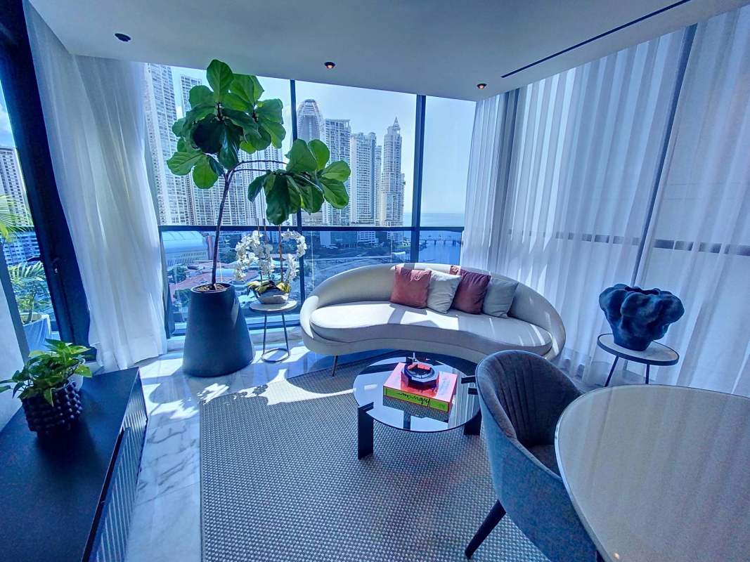 Modern children’s play area with indoor playground amenities PH Ocean Front Punta Paitilla Panama