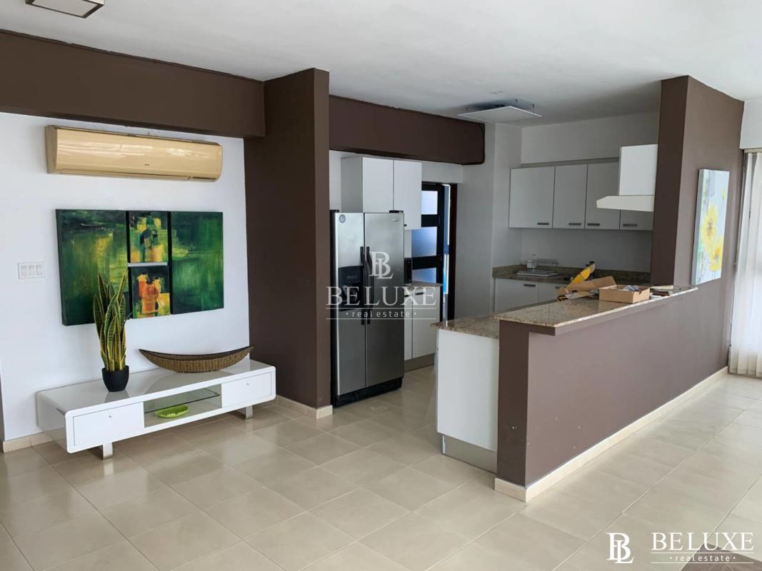 Lobby with reception at PH GrandBay luxury tower Avenida Balboa Panama