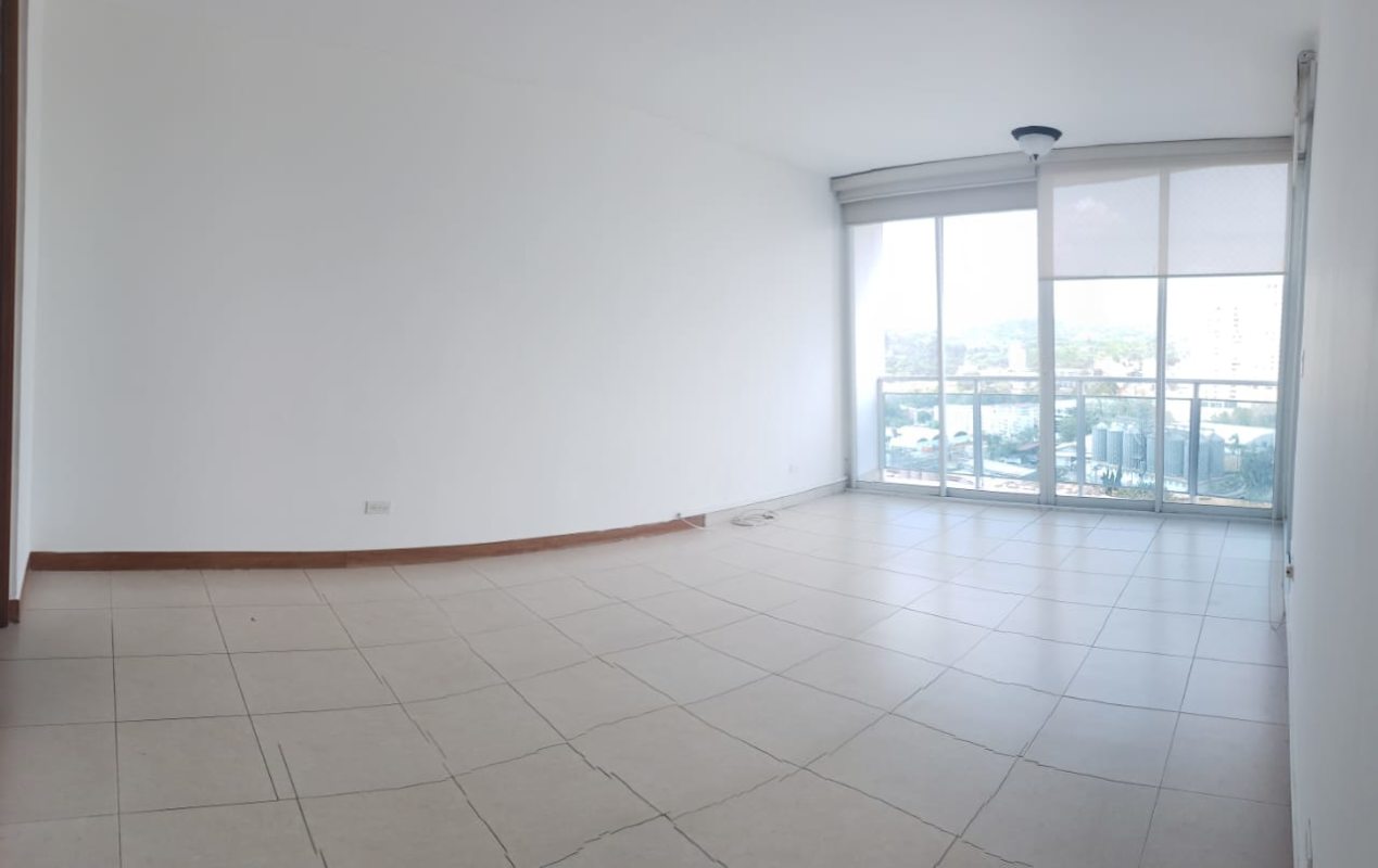 Large bright living area panoramic windows city views PH Mont Royale El Cangrejo Panama