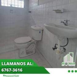 Rear access area of commercial space with delivery entrance Penonomé Plaza