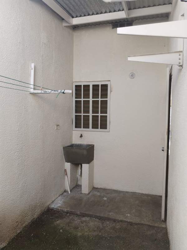 Outdoor laundry utility space covered patio clothesline in Mirador del Bosque Cabra Panama